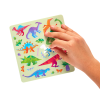 Ooly - play again - reusable sticker fun - daring dinos