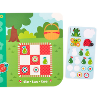 Ooly - play again - reusable sticker fun - sunshine garden