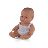 Miniland - babydoll - european girl - 21cm