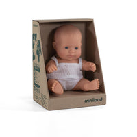 Miniland - babydoll - european girl - 21cm