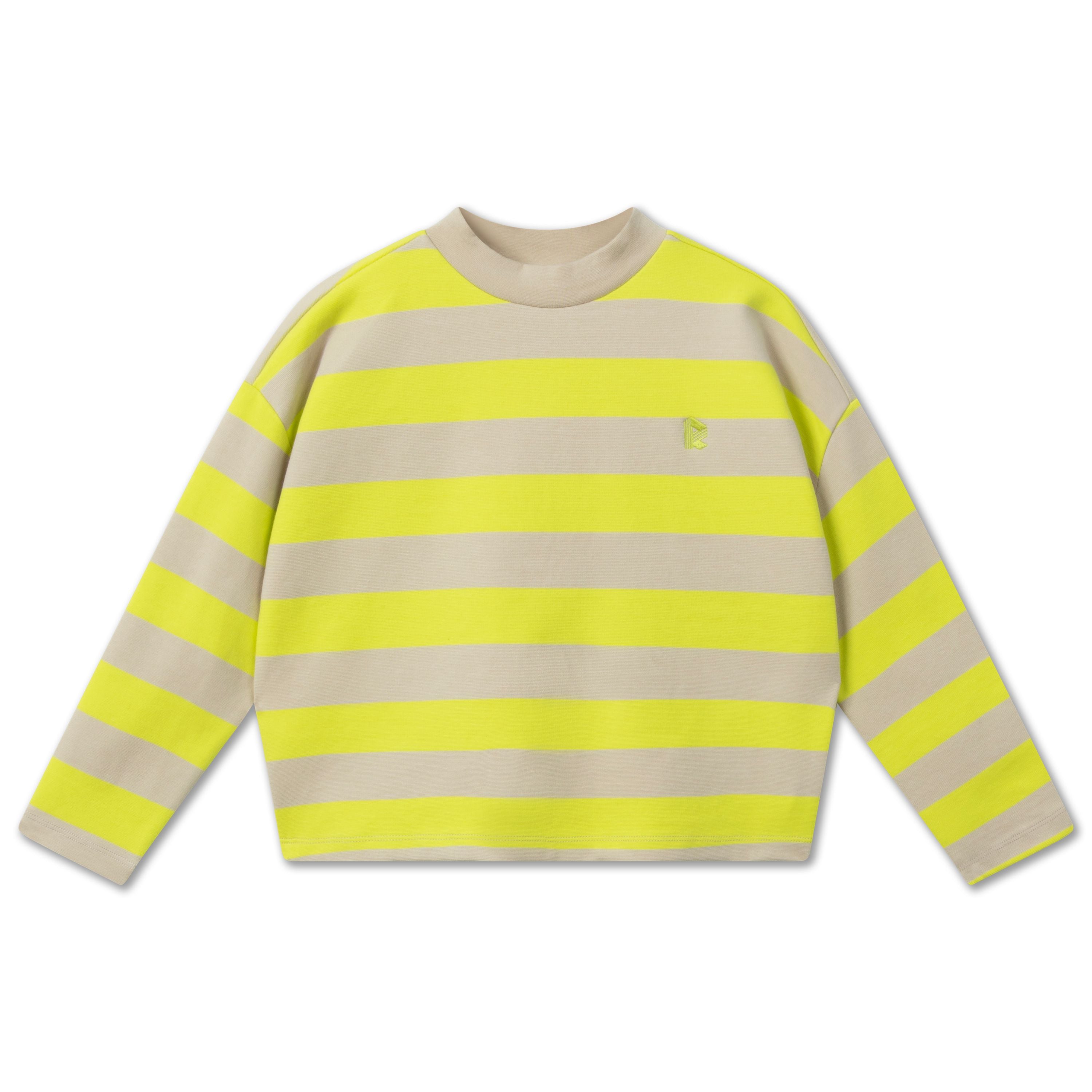 Repose ams - oversized boxy sweatshirt - neon lime sand