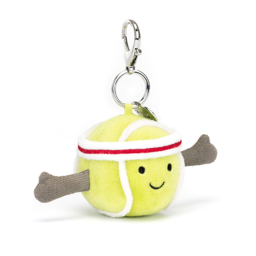 Jellycat - amuseables - sports - tennis bag charm