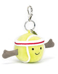 Jellycat - amuseables - sports - tennis bag charm