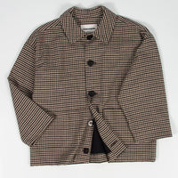 Tangerine - oversized check jacket