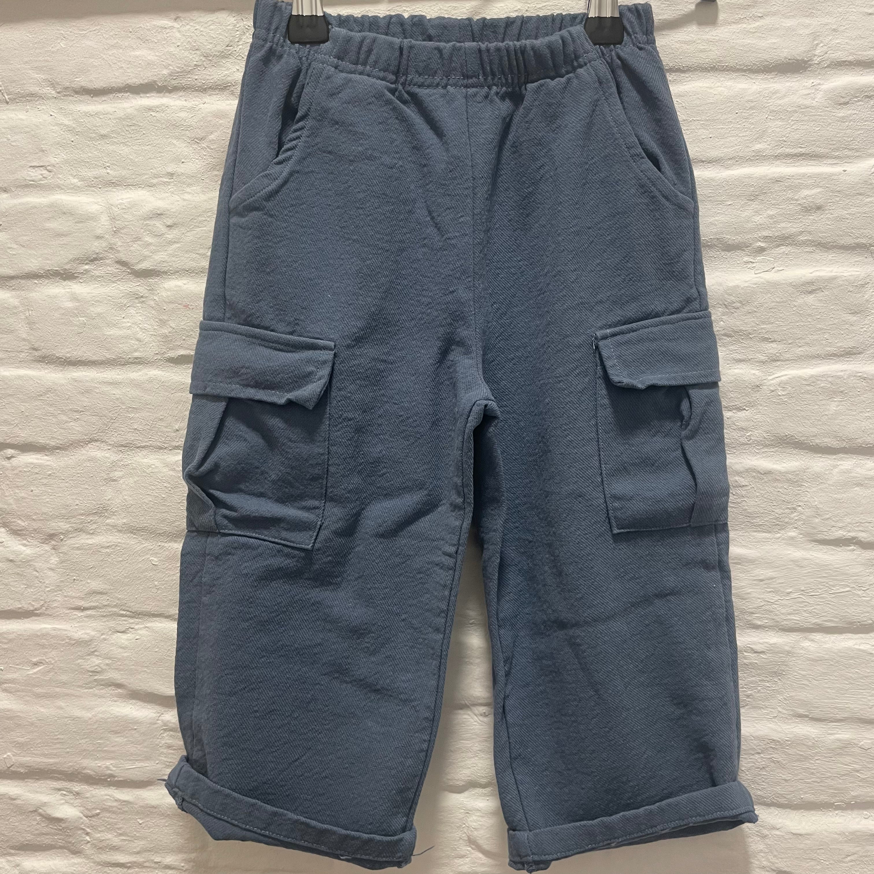 Hygge Selection - cargo pants - blue