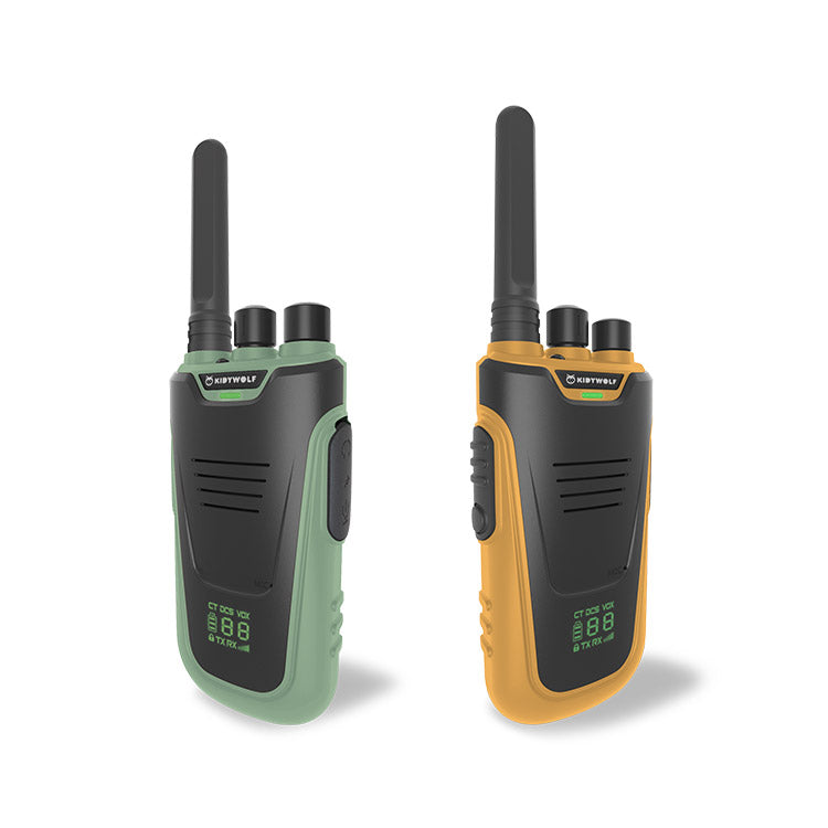 Kidywolf - walkie talkie - green/yellow