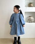 Hygge Selection - embroidery dress - denim