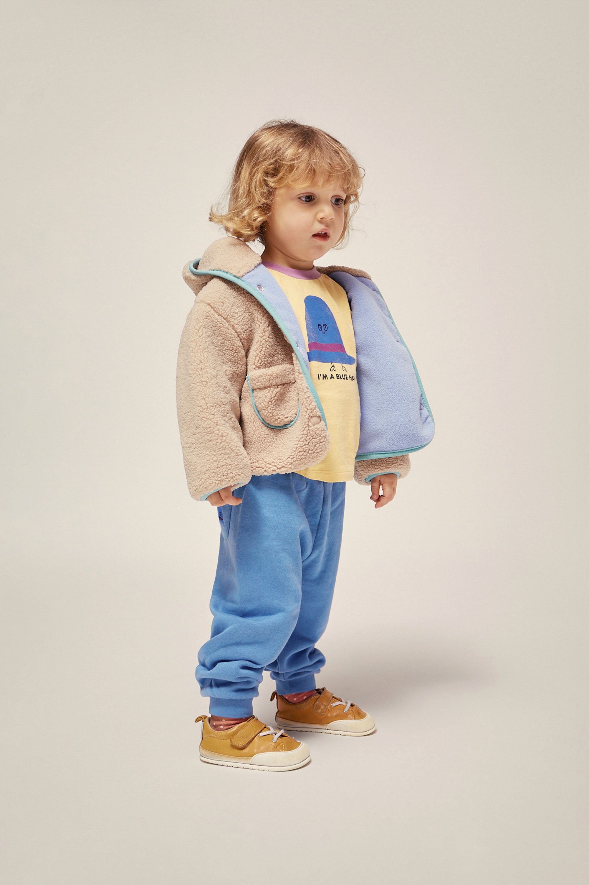 The campamento - baby - teddy jacket - ecru – Hygge Kids