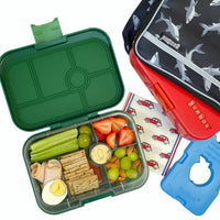 Yumbox - original 6 - explore green / rocket tray