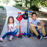 Micro Step - Scooter Maxi Micro deluxe led - red