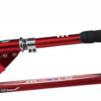 Micro Step - foldable Scooter Micro sprite - red stripe