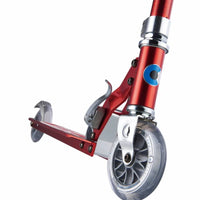 Micro Step - foldable Scooter Micro sprite - red stripe