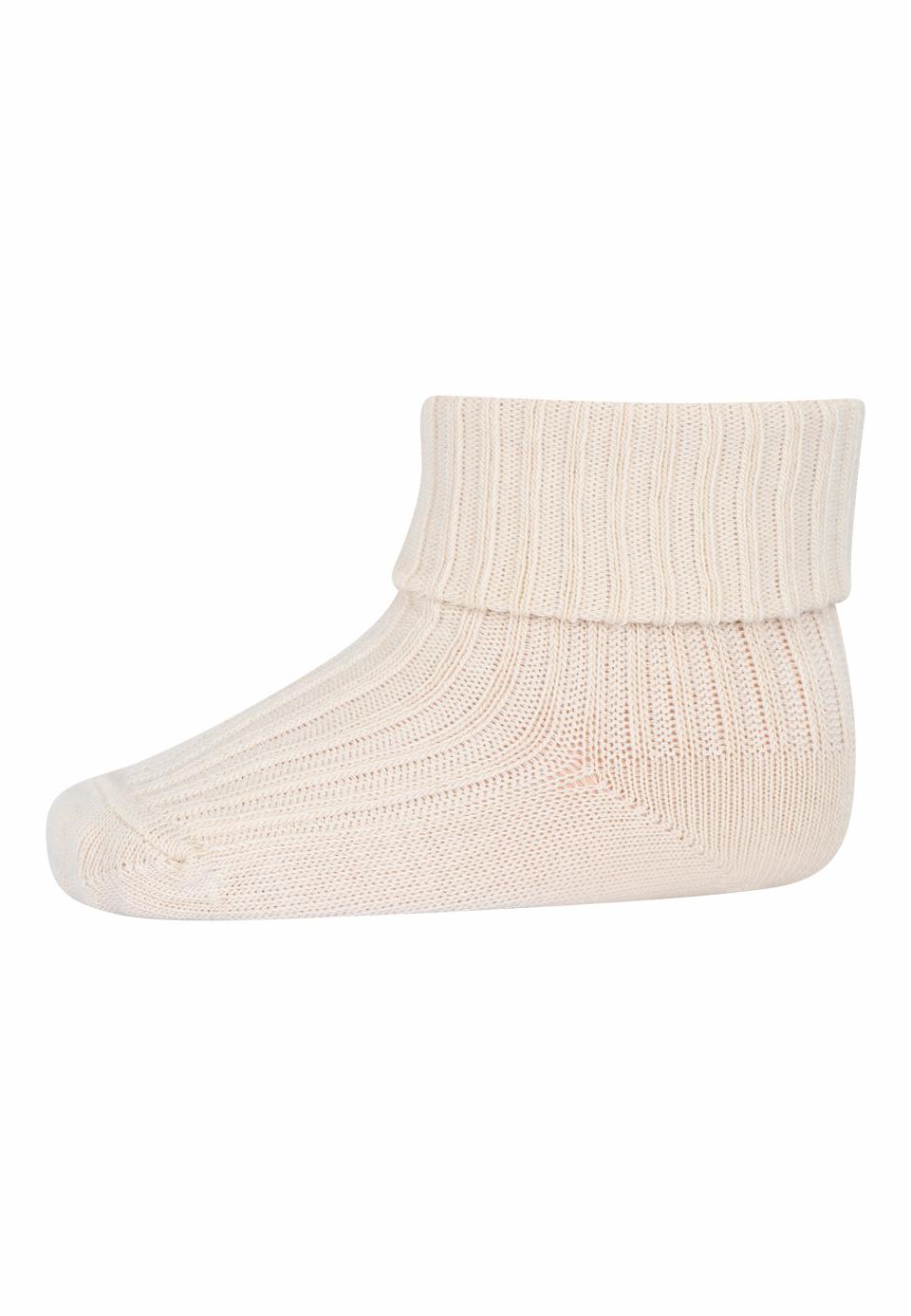 MP Denmark - cotton rib socks - 533 4109 - ecru
