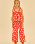 Jelly Mallow - floral wide pants