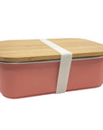 Smikkels - RVS lunchbox - pink