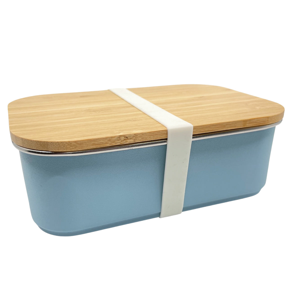 Smikkels - RVS lunchbox - blue