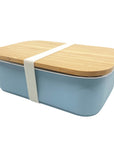 Smikkels - RVS lunchbox - blue