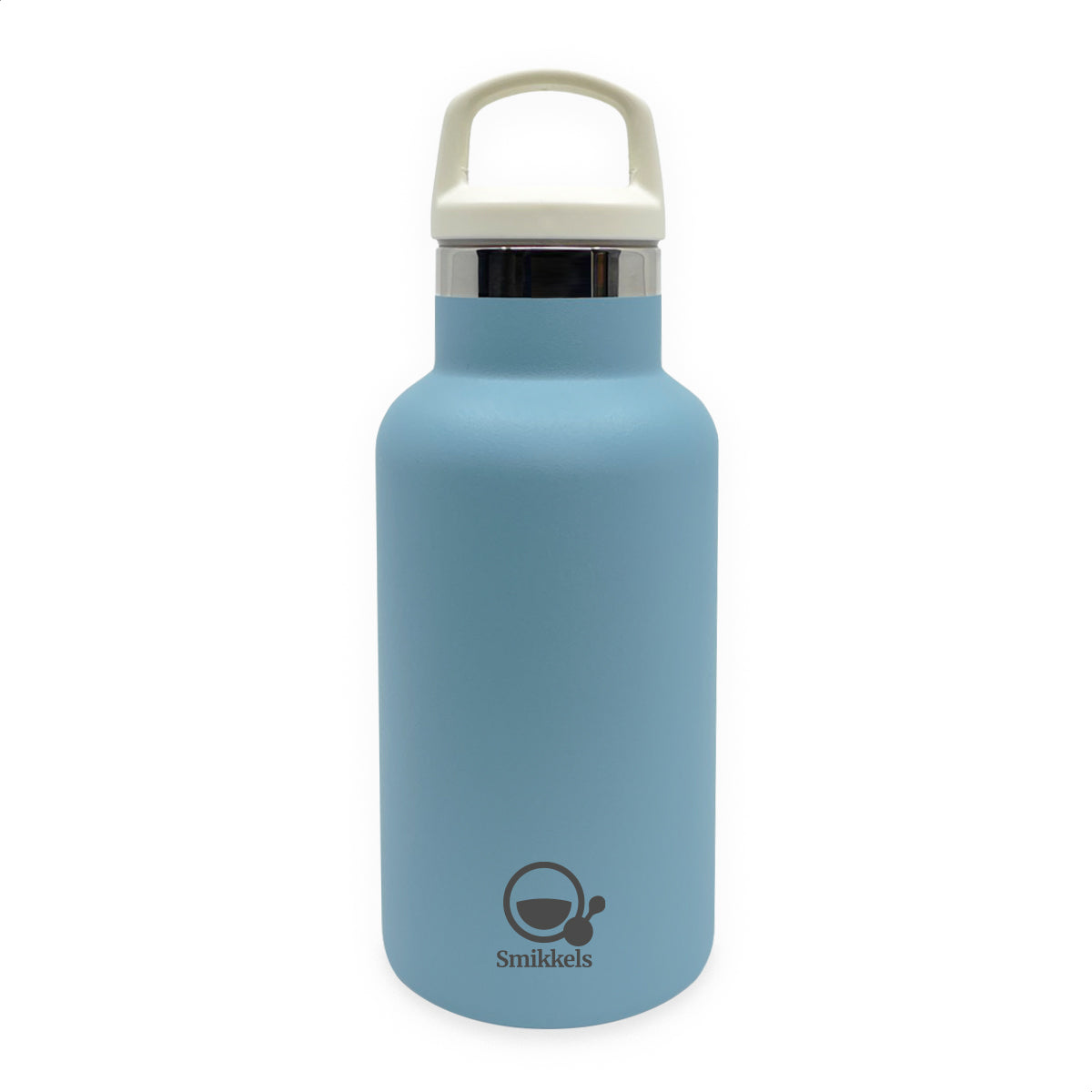 Smikkels - RVS thermo bottle 350 ml - blue