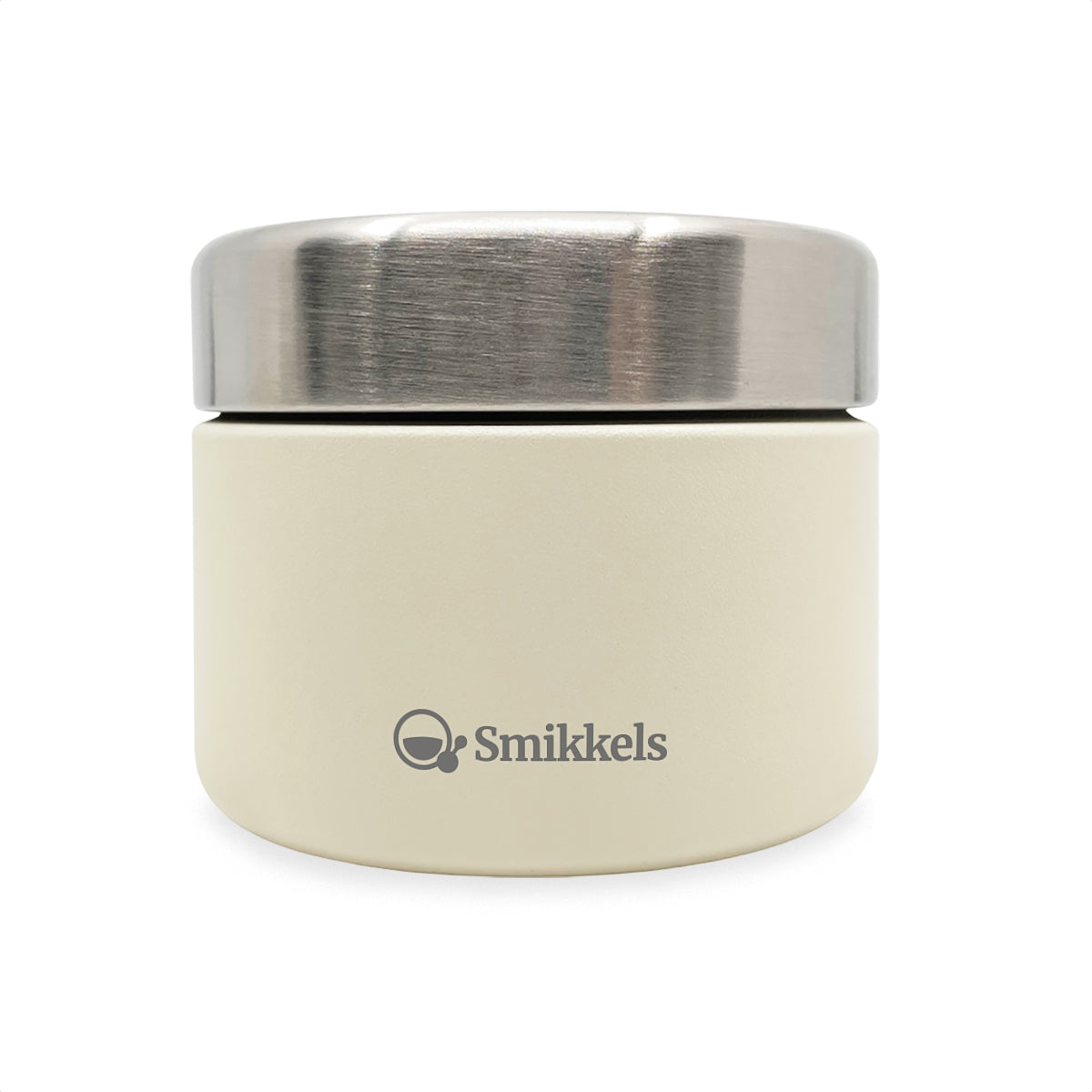 Smikkels - RVS fruit box 420 ml - white