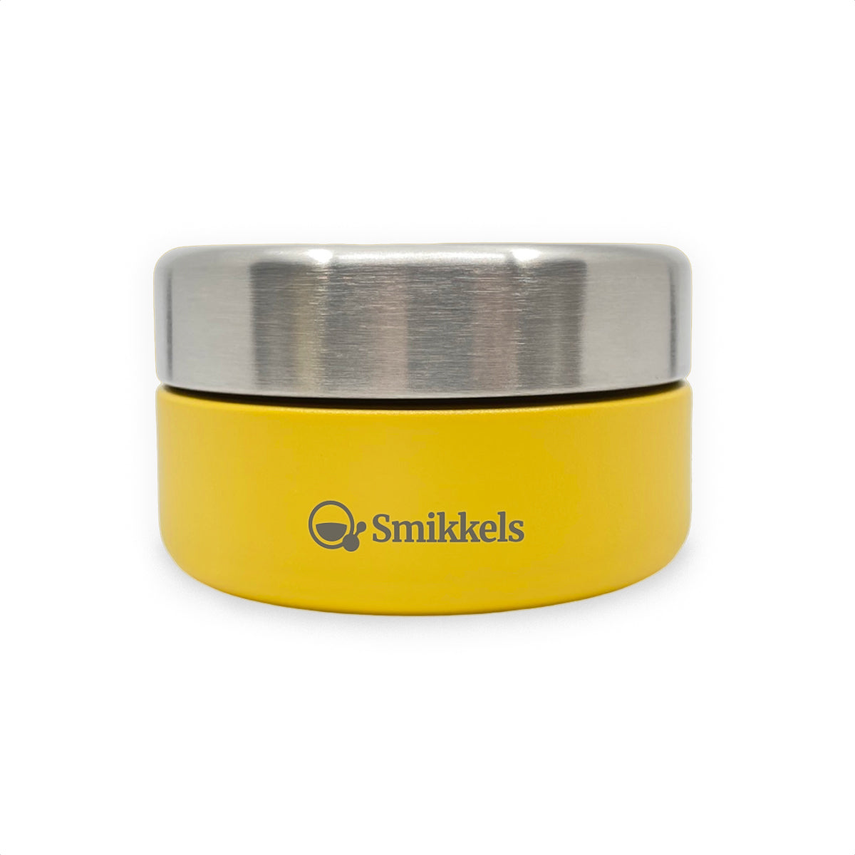 Smikkels - RVS fruit box 280 ml - yellow