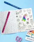 Ooly - color in sticker book - cute-a-licious doodles