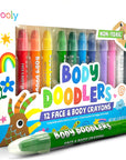 Ooly - body doodlers - face & body crayons