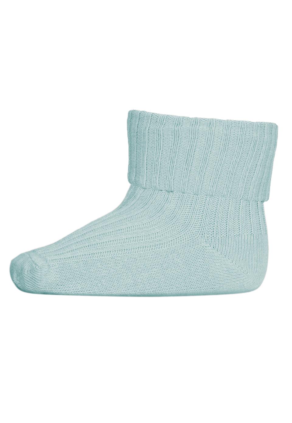 MP Denmark - cotton rib socks - 533 1205 - aquamarine