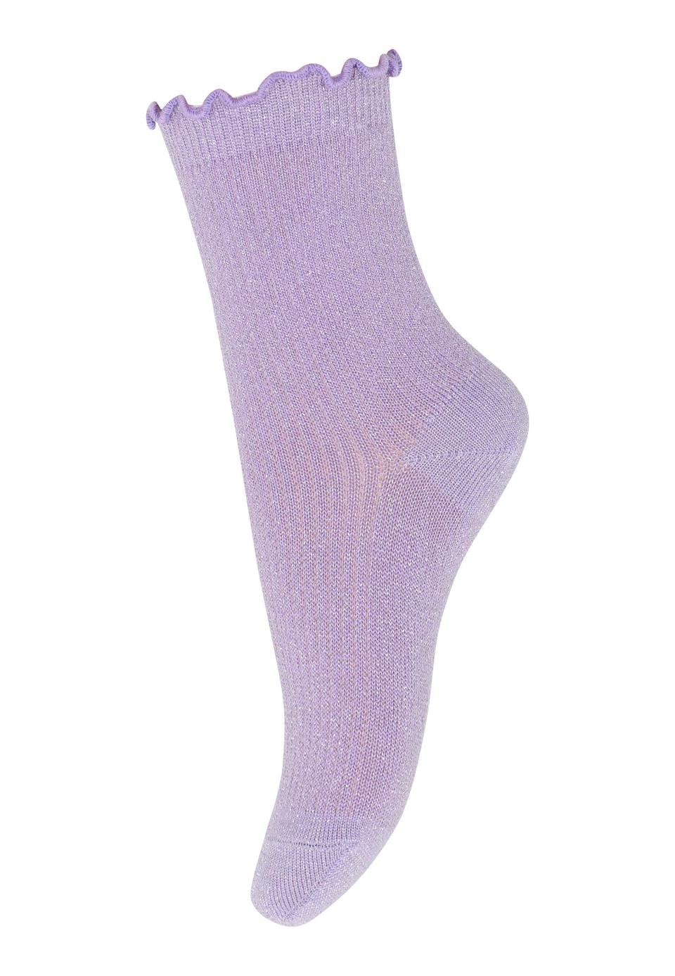 Mp Denmark - doris glitter socks - 77236 1030 - lilac