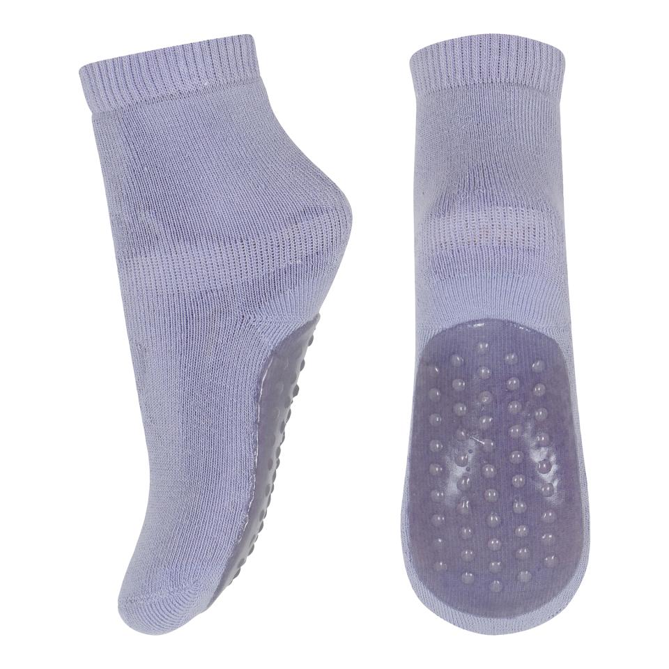 Mp Denmark - cotton antislip socks - 7953 1022 - lavender sky