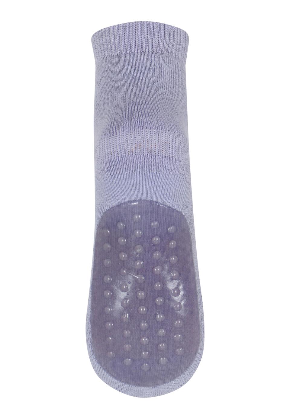 Mp Denmark - cotton antislip socks - 7953 1022 - lavender sky