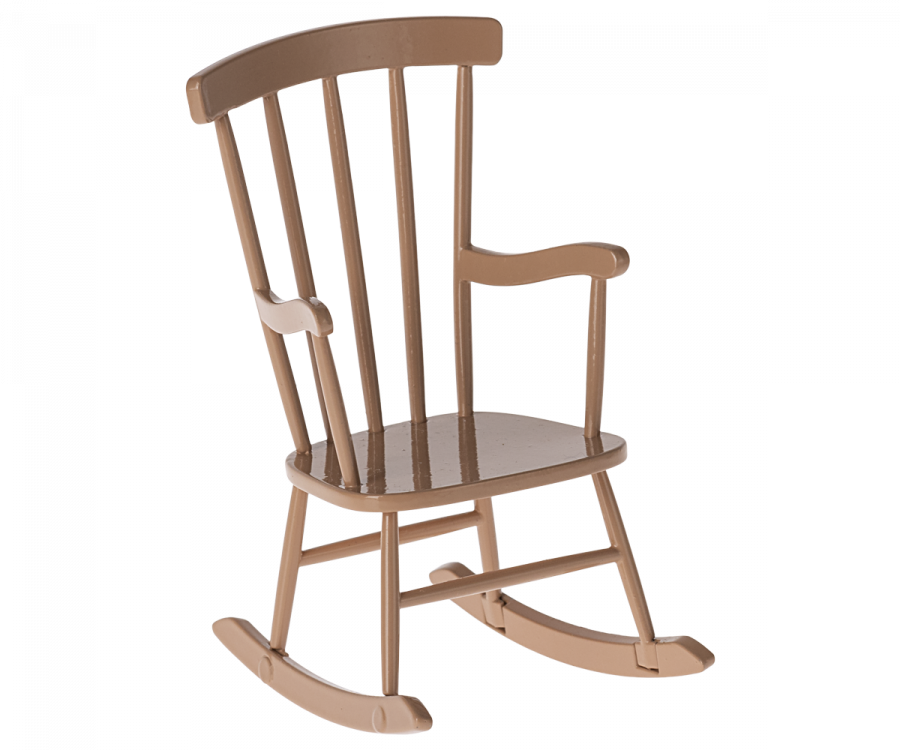 Maileg - rocking chair - dark powder