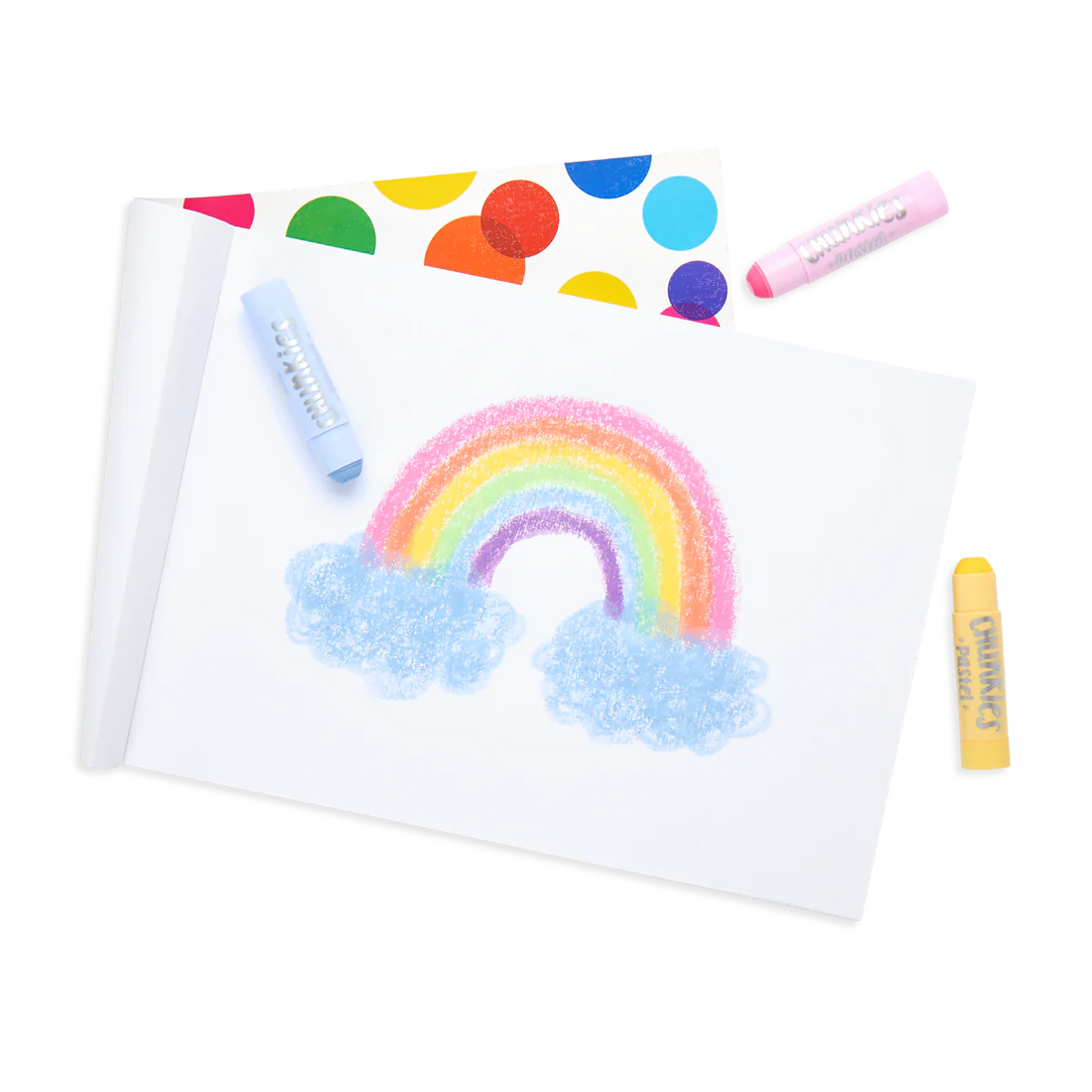 Ooly - chunkies 6 paint sticks - pastel