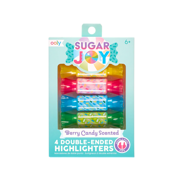 Ooly - sugar joy scented double ended highlighters