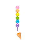 Ooly - rainbow scoops erasble stacking crayons