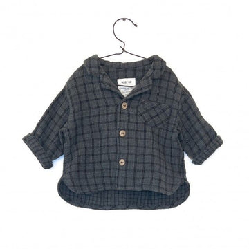Play up - checked woven shirt - bruno melange