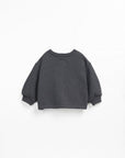 Play up - jersey cardigan - shadow