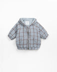 Play up - check woven jacket - elephant