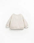 Play up - baby - jersey cardigan - gres