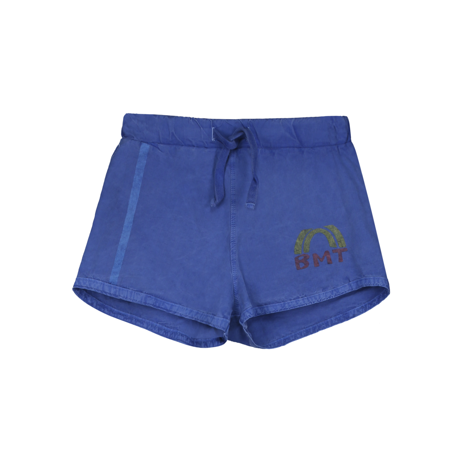 Bonmot - kids swim shorts - rainbow - mid blue