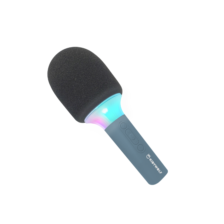 Kidywolf - kidymic - karaoke microphone - blue