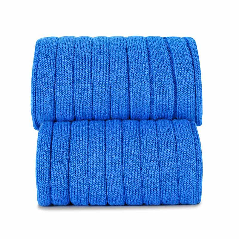 Condor - basic rib knee high socks - 2.016/2 447 - electric blue