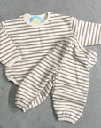 Hygge Selection - fleece jogger set - stripe