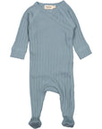 Marmar - rubello - footed onesie - dove