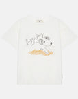 Weekend house kids - lazy dog t-shirt - white