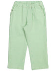 Marmar - paloma - kids soft denim trousers - cale green stripe