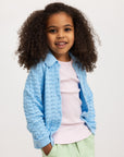 Marmar - tulda - kids cotton cardigan - canal