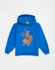 Maison Mangostan - tiger hoodie - blue