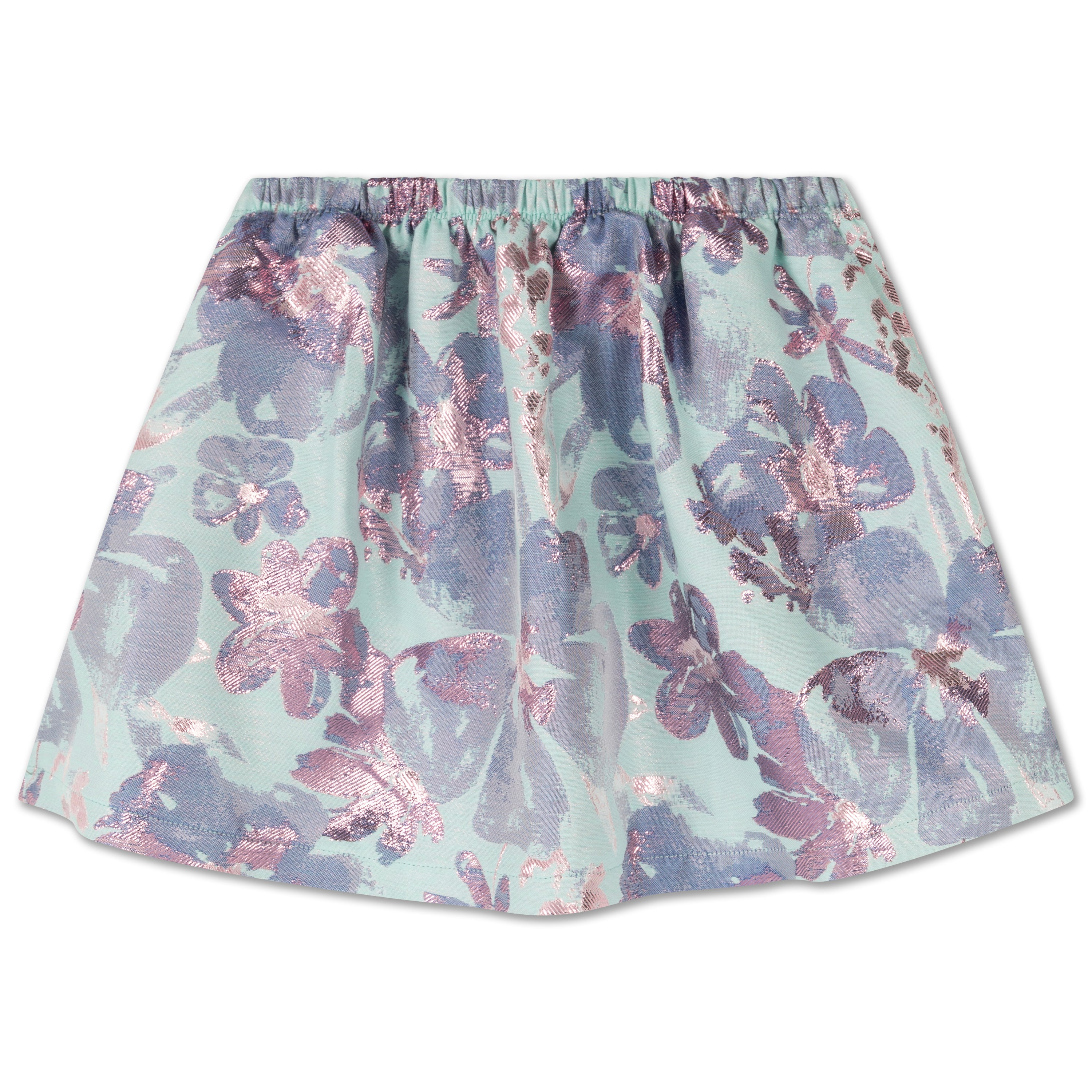Repose ams - mini skirt - sparkle aqua flower