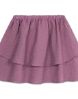 Repose ams - ava skirt - multi mauve check