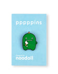 Noodoll - enamel pin - ricedino